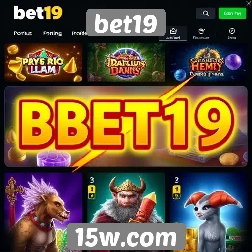 Novidades em jogos disponíveis no bet19